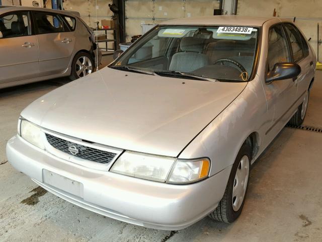 1N4AB41DXWC704758 - 1998 NISSAN SENTRA E SILVER photo 2