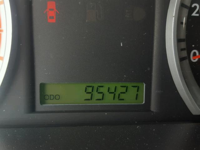 KL1TD5DE7AB106186 - 2010 CHEVROLET AVEO LS WHITE photo 8