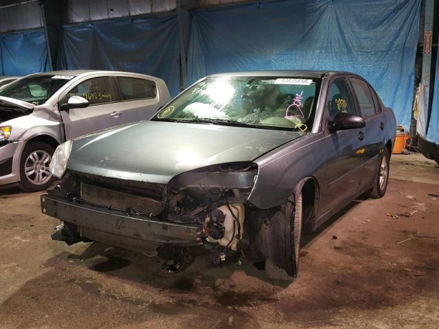 1G1ZT52895F304634 - 2005 CHEVROLET MALIBU LS ვერცხლისფერი ფოტო 2