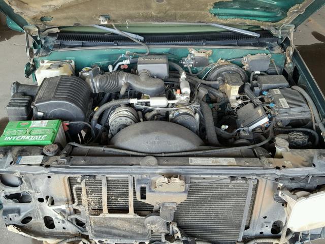 1GKEK13RXXR908658 - 1999 GMC DENALI GREEN photo 7