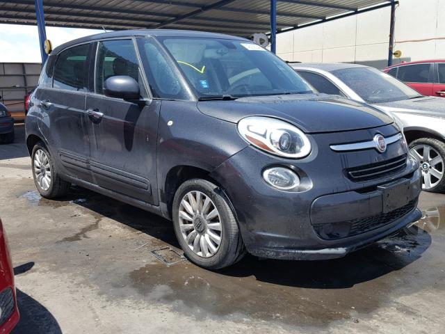 ZFBCFABH4EZ010606 - 2014 FIAT 500L EASY GRAY photo 1