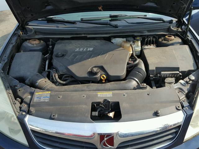 1G8ZS57N37F205880 - 2007 SATURN AURA XE BLUE photo 7