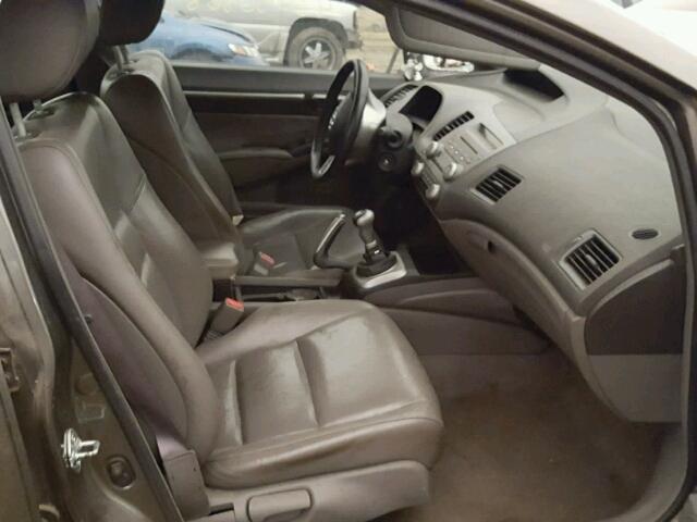 2HGFA15988H016122 - 2008 HONDA CIVIC EXL 灰色 照片 5