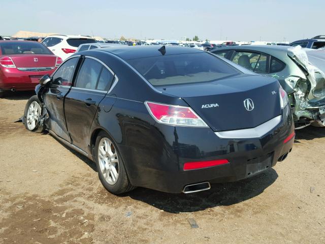 19UUA8F21AA007784 - 2010 ACURA TL BLACK photo 3