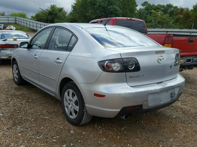 JM1BK12F671641328 - 2007 MAZDA 3 I SILVER photo 3