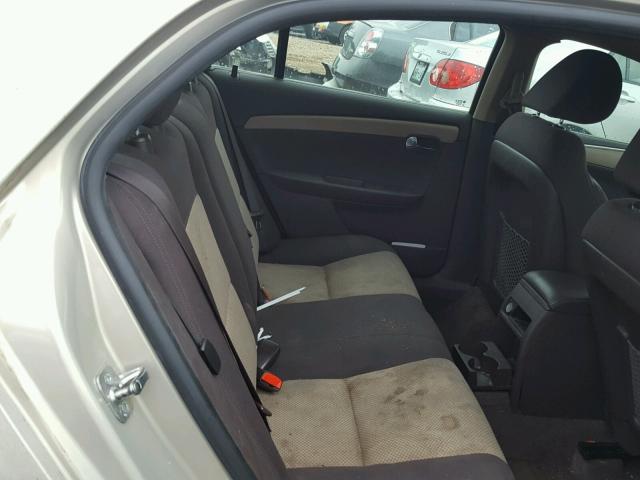 1G1ZB5E03CF332807 - 2012 CHEVROLET MALIBU LS Qızıl foto 6