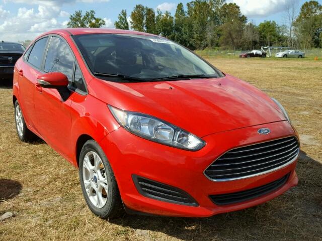 3FADP4BJ5FM219039 - 2015 FORD FIESTA SE RED photo 1