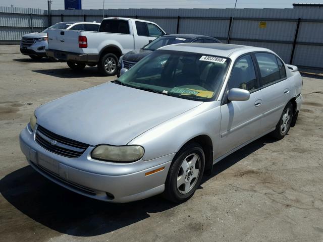 1G1NE52J92M569881 - 2002 CHEVROLET MALIBU LS ვერცხლისფერი ფოტო 2