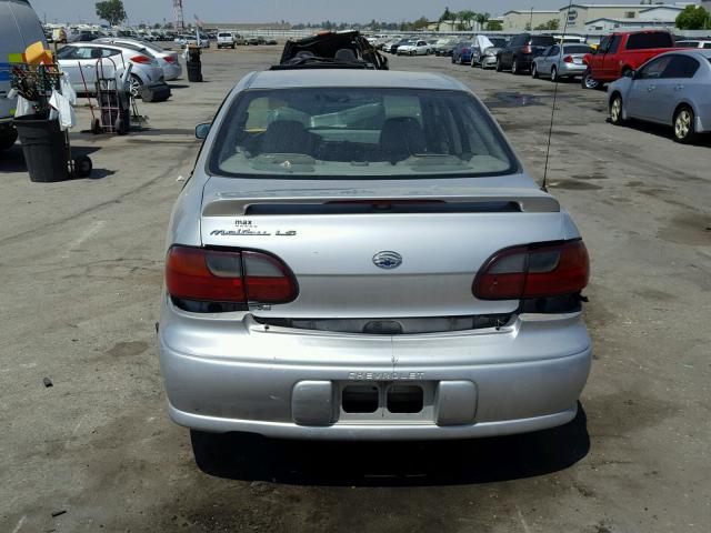 1G1NE52J92M569881 - 2002 CHEVROLET MALIBU LS ვერცხლისფერი ფოტო 9