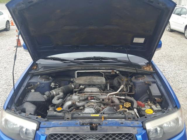 JF1SG66688H706705 - 2008 SUBARU FORESTER S ლურჯი ფოტო 7