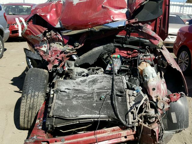 2CNDL13F356137345 - 2005 CHEVROLET EQUINOX LS RED photo 9