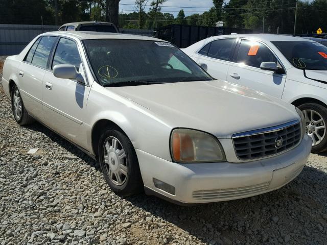 1G6KE57Y82U199476 - 2002 CADILLAC DEVILLE DH WHITE photo 1