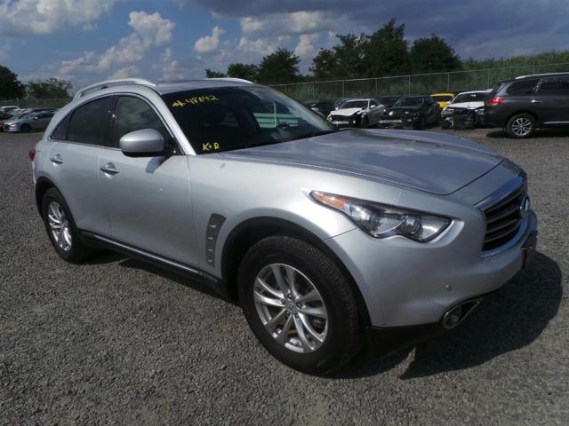 JN8CS1MW9DM173935 - 2013 INFINITI FX37 SILVER photo 2