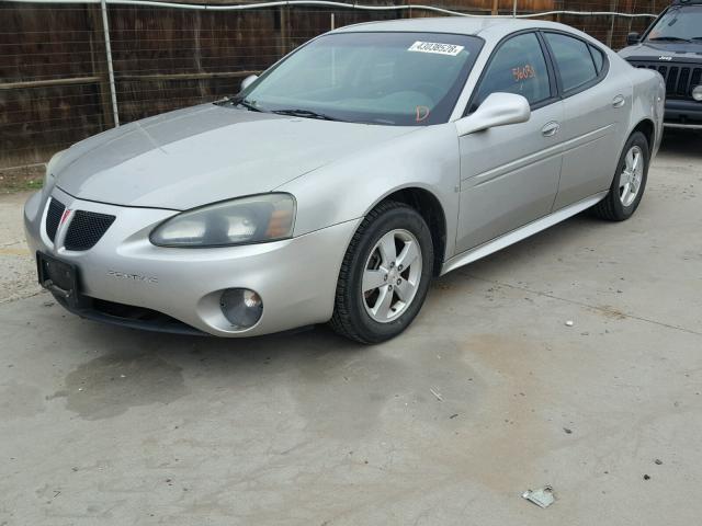 2G2WP552971198285 - 2007 PONTIAC GRAND PRIX SILVER photo 2