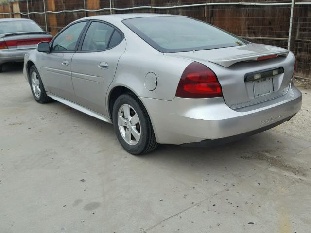 2G2WP552971198285 - 2007 PONTIAC GRAND PRIX SILVER photo 3