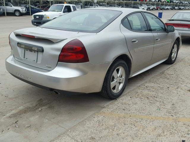 2G2WP552971198285 - 2007 PONTIAC GRAND PRIX SILVER photo 4