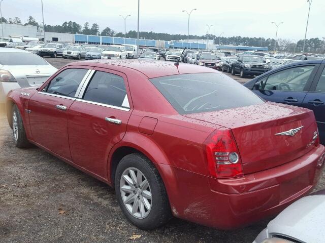 2C3KA43R78H329121 - 2008 CHRYSLER 300 LX RED photo 3