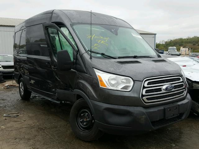 1FTYE2CM2HKB46527 - 2017 FORD TRANSIT T- GRAY photo 1