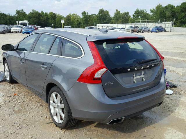 YV140MEK7H1351989 - 2017 VOLVO V60 T5 GRAY photo 3