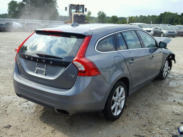 YV140MEK7H1351989 - 2017 VOLVO V60 T5 GRAY photo 4