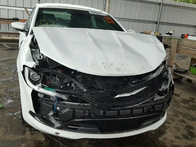 1C3CCCBB1GN146431 - 2016 CHRYSLER 200 S WHITE photo 9