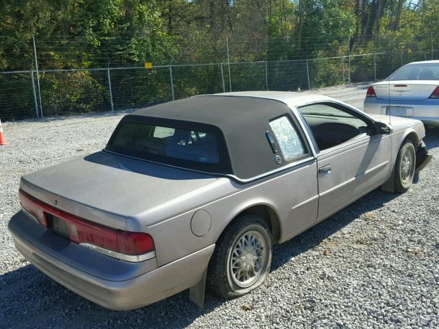 1MELM6244RH623395 - 1994 MERCURY COUGAR XR7 TAN photo 4