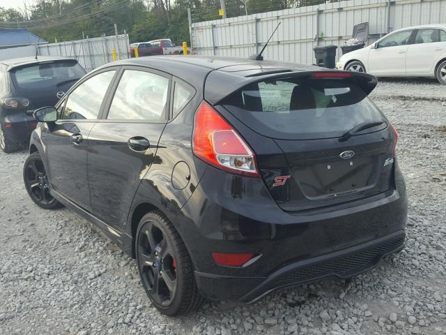 3FADP4GX9HM141039 - 2017 FORD FIESTA ST BLACK photo 3