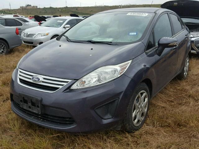 3FADP4BJ4DM176567 - 2013 FORD FIESTA SE GRAY photo 2