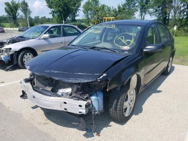 1G8AZ55F96Z168190 - 2006 SATURN ION LEVEL BLACK photo 2