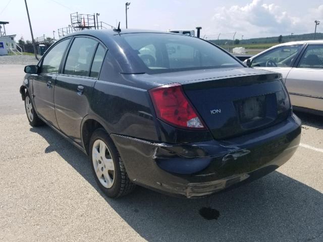 1G8AZ55F96Z168190 - 2006 SATURN ION LEVEL BLACK photo 3