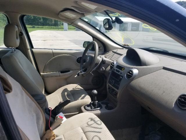 1G8AZ55F96Z168190 - 2006 SATURN ION LEVEL BLACK photo 5