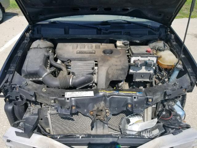 1G8AZ55F96Z168190 - 2006 SATURN ION LEVEL BLACK photo 7