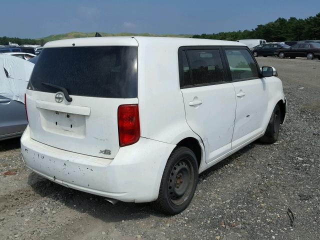 JTLZE4FE1A1112695 - 2010 TOYOTA SCION XB თეთრი ფოტო 4