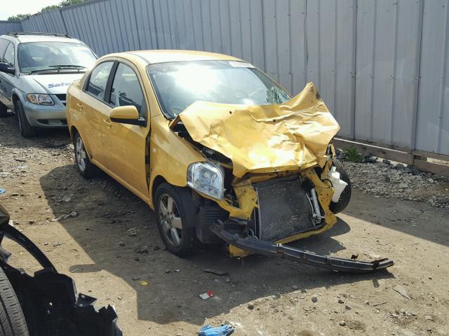KL1TD56618B015723 - 2008 CHEVROLET AVEO BASE Сары фото 1