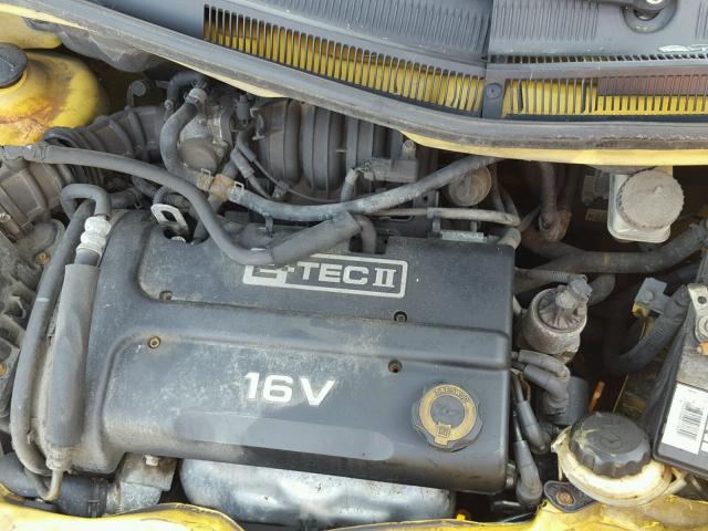 KL1TD56618B015723 - 2008 CHEVROLET AVEO BASE Сары фото 7