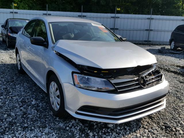 3VW2K7AJ4FM305037 - 2015 VOLKSWAGEN JETTA BASE 银色 照片 1