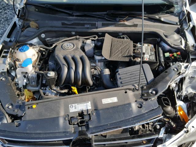 3VW2K7AJ4FM305037 - 2015 VOLKSWAGEN JETTA BASE 银色 照片 7