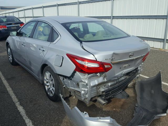 1N4AL3APXGN306991 - 2016 NISSAN ALTIMA 2.5 SILVER photo 3