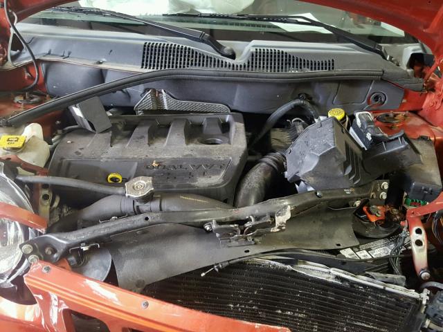 1J8FF47W88D572361 - 2008 JEEP COMPASS SP ORANGE photo 7