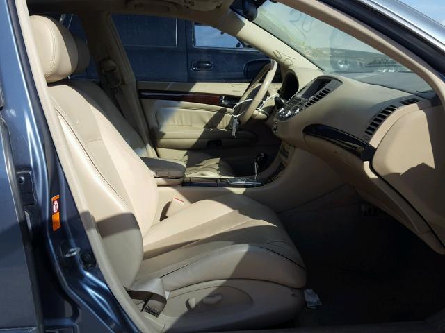 JNKBF01A55M100589 - 2005 INFINITI Q45 BLUE photo 5