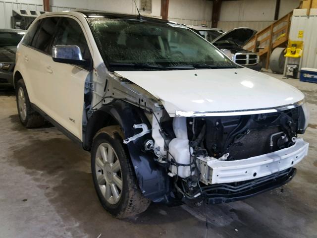 2LMDU68C38BJ39024 - 2008 LINCOLN MKX WHITE photo 1