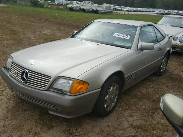 WDBFA66E2NF064069 - 1992 MERCEDES-BENZ 500 SL BEIGE photo 2