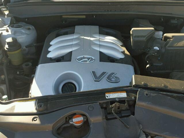 5NMSH73E67H063275 - 2007 HYUNDAI SANTA FE S Կապույտ լուսանկար 7