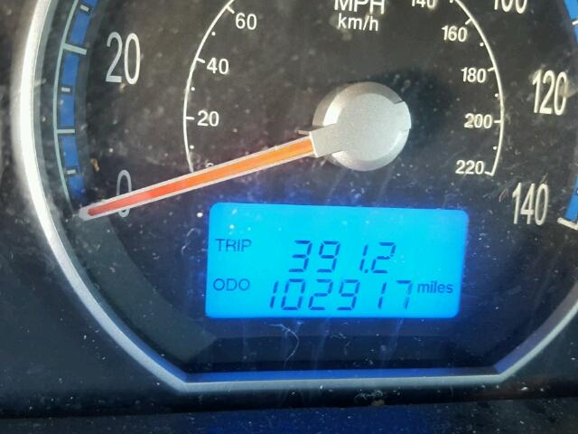 5NMSH73E67H063275 - 2007 HYUNDAI SANTA FE S Կապույտ լուսանկար 8