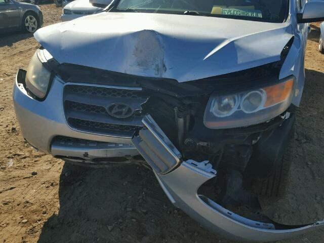 5NMSH73E67H063275 - 2007 HYUNDAI SANTA FE S Կապույտ լուսանկար 9
