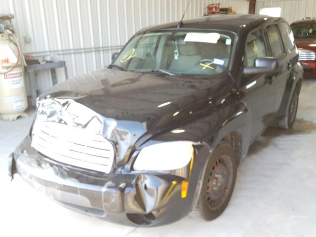 3GNCA13B29S640057 - 2009 CHEVROLET HHR LS BLACK photo 2