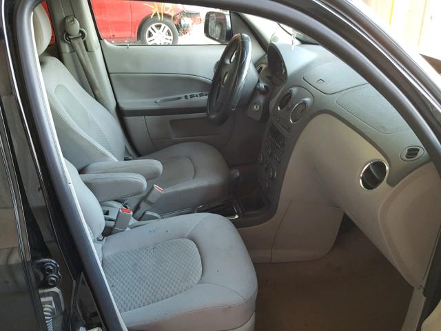 3GNCA13B29S640057 - 2009 CHEVROLET HHR LS BLACK photo 5