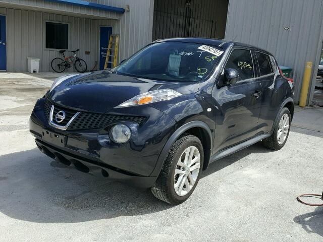 JN8AF5MR2ET450462 - 2014 NISSAN JUKE BLACK photo 2