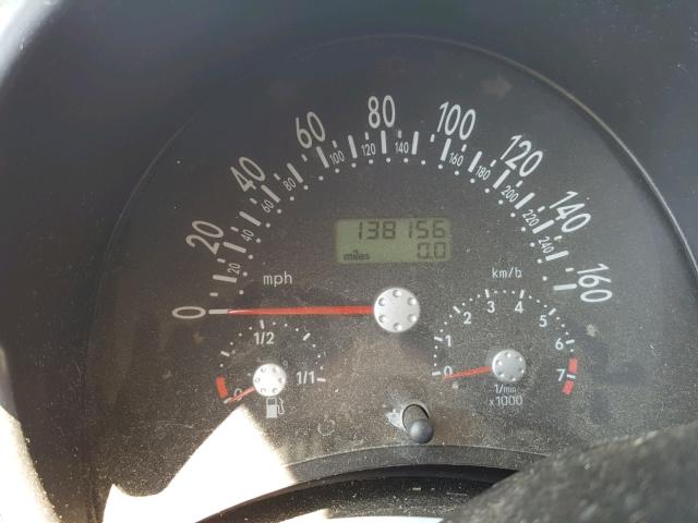 3VWCD21CX1M425355 - 2001 VOLKSWAGEN NEW BEETLE BLUE photo 8