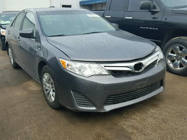 4T4BF1FK7ER352290 - 2014 TOYOTA CAMRY L GRAY photo 1